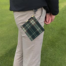 Golf Ball Cleaning Towel Golf Club Head Wiping Cloth Cleaner Tool (Green)