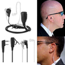 IN-EAR EARPIECE MIC RADIO ACCESSORY For KENWOOD TYT UV-5R BF-888S BAOFENG Q0J3