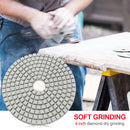 4 inch Diamond Polishing Pad Set for Granite Concrete Marble Stone Tiles Newly