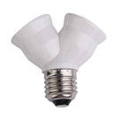 E27 Socket Base Expand Splitter Male Lamp Holder Lamp Holder Dual Dop