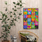 Abstract Hearts Oil Paint By Numbers Kits Canvas Picture Wall Art DIY Craft