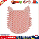 Cat Corner Scratching Rubbing Brush Massage Comb Scratcher Pet Toys (Pink) Newly