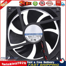 YD-129025SM DC 12V Cooler Fan 90x90x25mm 7 Blades Computer PC Cooling Fan Newly