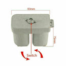 For Gas Water Heater Heat Resistant Battery Box with Two Compartment Parts
