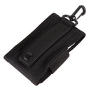 Outdoor Army Bag Cell Phone Belt Loop Hook Case Pouch Holster (Black)