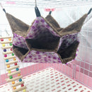 Small Animal Hammocks Rat Playing Sleeping Bed Tunnel Swing Cave for Rat