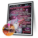 Diamond Painting 5D DIY Letters Partial Special Drill Rhinestone Kit (Y244)
