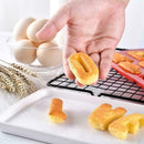 Letter Alphabet Pudding Bakeware Mould Cake Chocolate Silicone Make Ice DIY V0O5