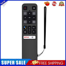 TV Remote Controller Silicone Full Cover for TCL RC802V FMR1 FNR1 (Black)