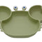#A Cartoon Children Baby Dishes Non-slip Dining Plate for Kindergartens Nurserie