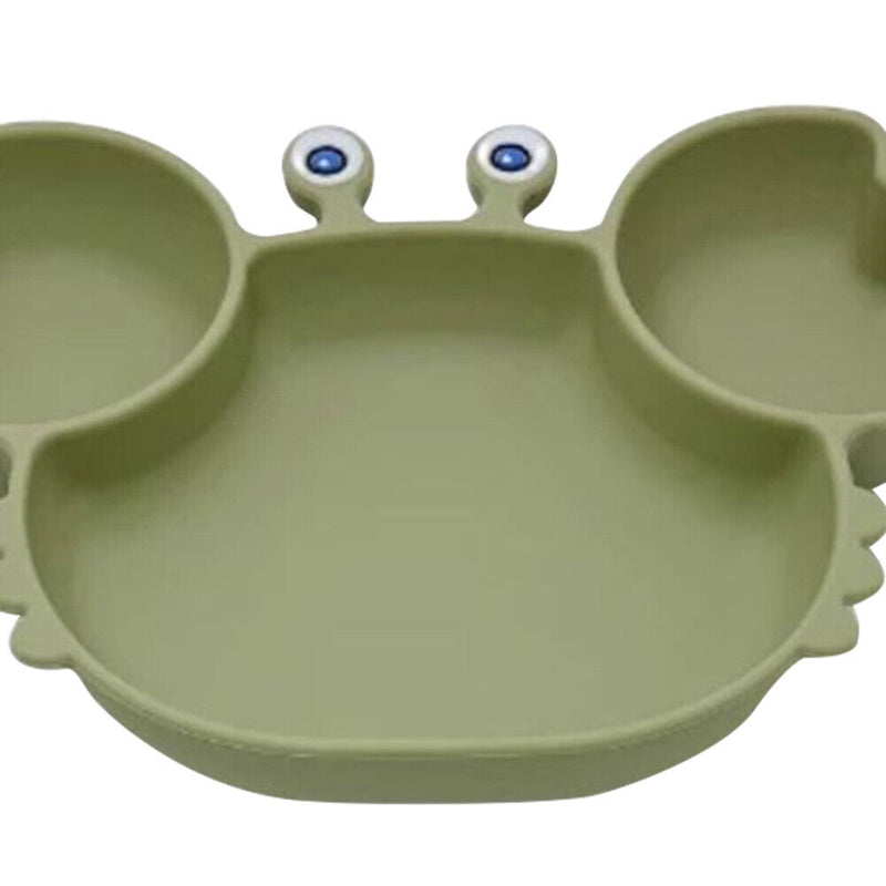 #A Cartoon Children Baby Dishes Non-slip Dining Plate for Kindergartens Nurserie