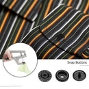 Akaddy 50pcs T5 Push Button Buttons Lock DIY Baby Clothing Push Button (Sc