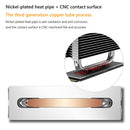 M.2-THREE M2 2280 Solid State Hard Disk Heat Sink PCI-E 4.0/5.0 Aluminum Cooling
