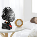 #A 8 inch Portable Fan 2 Gears Adjustable High Power Fan for Makita Lithium Batt