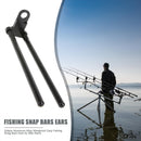 Windproof Stick Connect with Bite Alarm Carp Fishing Accessories (Black) Newly