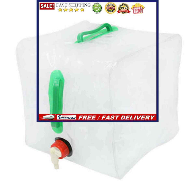 20L Outdoor Water Carrier Cube Portable Emergency Water Container for Camping