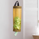 Reusable Grocery Bag Holder Nylon Hanging Trash Bags Store Organizer (A) Newly
