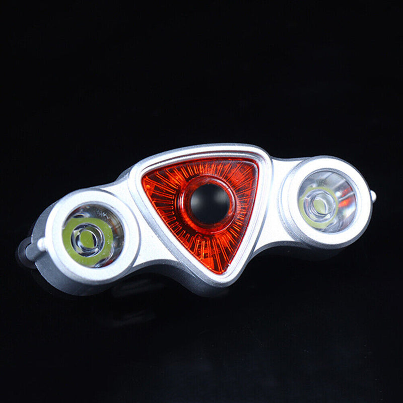 #A USB Rechargeable LED Bicycle Taillight Night Warning Rear Lamp Cycling Equipm