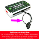 For Coolmoon Fan Controller 5V ARGB 3Pin to Small 4Pin/6Pin Adapter Cable Cord