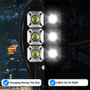LED Flood Light Motion Sensor Lights with Remote Control Solar Street Light
