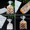 White Candy Gift Party Cookie Package Bake Wrapping Cellophane Bag Dot Stripe