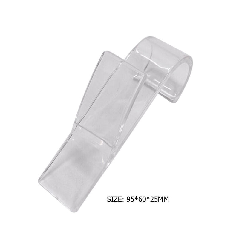 2pcs Hanger Clips for Heated Towel Radiator Rail Clothes Scarf Bath Hook Holder