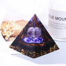 Energy Generator Orgone Pyramid Crystal Meditation Yoga Spiritual Stone (B)