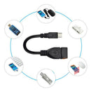 Host to USB 2.0 Female OTG Adapter For Android Tablet Phone Micro USB Cable