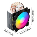 Desktop 4 PIN Ventilador Cooler Heatsink Cooling Fan Computer CPU Radiator