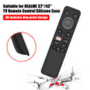 Silicone Remote Control Protective Case for REALME 32/43 in TV (Black)
