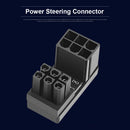 ATX 6Pin Female to 6Pin Male 180 Degree Power Adapter for Desktops GPU (B) Newly
