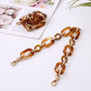 Bag Handles Chains, Replace Wrist Strap, for Shoulder Purse Handbag, 2pcs/Pack