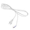 5pcs 5.9ft Power Cord with On/Off Switch(Chinese Plug/White)