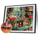 5D Diamond Painting Full Round Drill Text Picture of Rhinestone