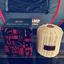 Rattan Gas Tank Cover Outdoor Camping Gas Fuel Canister Storage Protective Ca