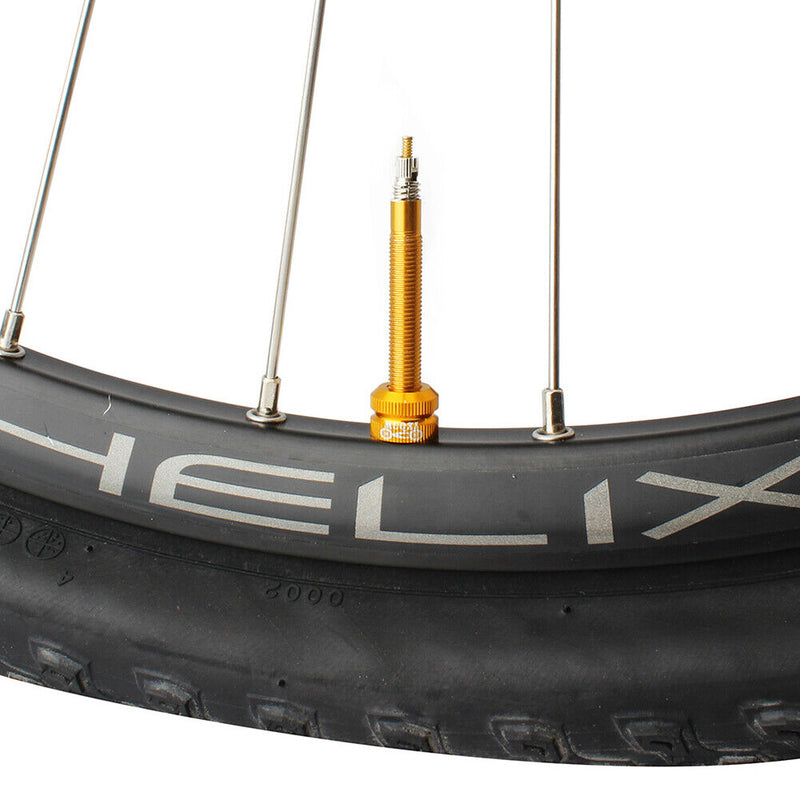 Aluminum Alloy Bike Vacuum Tire Mouth Nut Cycling Tube Valve Nozzle Lock Caps