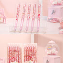 Colorful Refill Press Ballpoint Pen Honey Peach Rollerball Pen Gel Pens