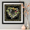 5D DIY Full Drill Diamond Painting Love Heart Cross Stitch Embroidery Kit Newly