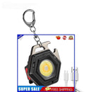 #A Mini LED Working Light Portable Pocket Flashlight USB Rechargeable Key Light