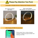 LED Night Light - Bedside Lamp with Wireless Charger - 3 Brightness Levels Newly