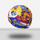 Ladies Swim Cap Long Hair Swimming Cap Elastic Draping Bathing Cap for Swim Pool