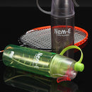 Plastic Spray Cool Summer Sport Water Bottle Portable Drink Kettle (Green) Newly