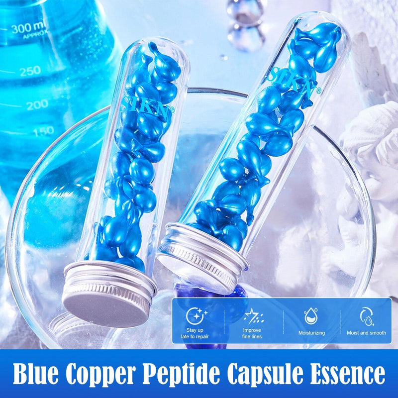 Blue Copper Peptide Capsule Essence Repair Feuchtigkeitspflege für die Haut.