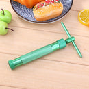 DIY Craft Pottery Clay Extruder Fondant Cake Slime Gun Modeling Tool(Green)