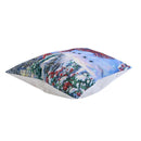 Christmas Snowman Cotton Linen Throw Pillow Case Cushion Home Sofa Decor(3)