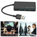 USB HUB 3.0 High Speed 4 Port Multi Splitter Expansion HOT Adapter Laptop Y6K2