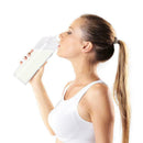 1pcs 500ml Milk Bottle Shaped Water Cup Clear Milk Box Outdoor Bottle H3V1