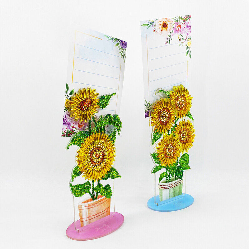 2pcs Diamond Painting Note Holder Valentine Gift Card Table Stand (BQJ04) Newly