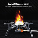Outdoor Gas Stove Camping Folding Picnic Cooking Portable Split Stove (B)