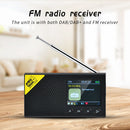 LCD Display Bluetooth 5.0 Digital Radio Stereo DAB FM Audio Player Receiver